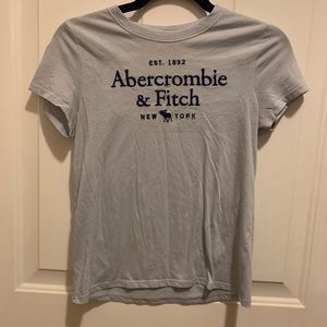 Abercrombie and Fitch short sleeve top with stitched design